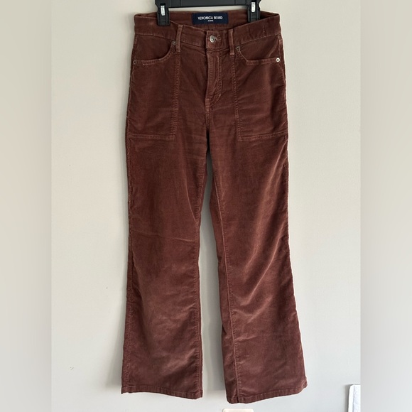 VERONICA BEARD Crosbie High Waisted Corduroy Wide-Leg Pant - Picture 2 of 11